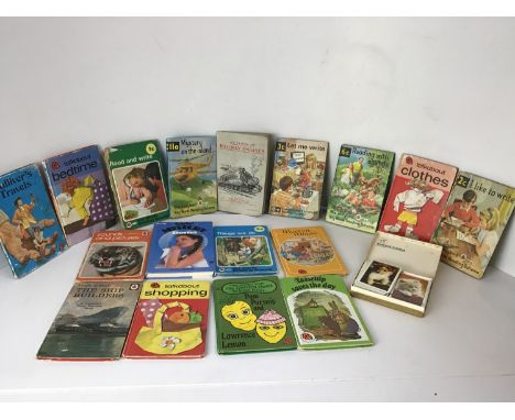 Ladybird Books, Album of Railway Engines Cigarette Cards and Playing Cards etc 