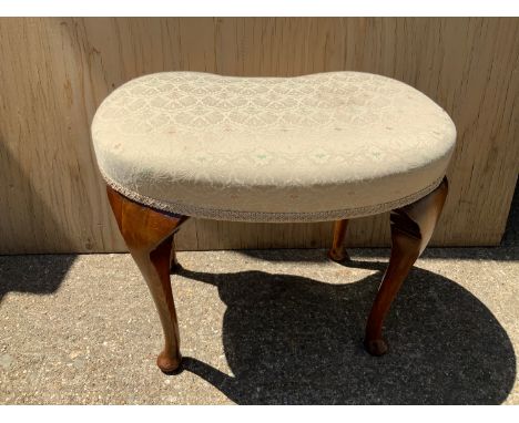 Kidney Shaped Dressing Table Stool 