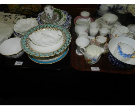 A quantity of ceramics, to include Coalport plates and saucers of various patterns and styles, Coalport egg cups, milk jugs, 
