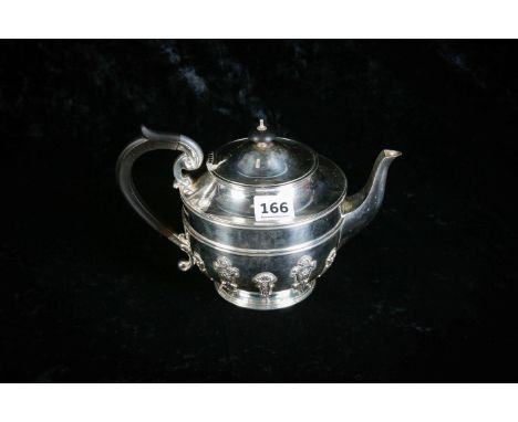 SILVER TEAPOT.  PRISTINE CONDITION.  SIGNED JD&amp;S.  720 GRAMS.  BIRMINGHAM 1911/12.