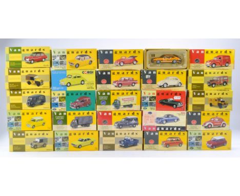 Vanguards group of Twenty five boxed classic car and commercial diecast vehicles.&nbsp;Condition Report update. Most look to 