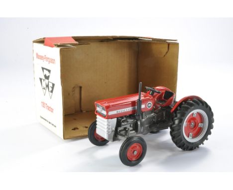 Scale Models 1/16 Farm issue comprising Massey Ferguson 135 Tractor. Looks to be excellent with slightly grubby box. 