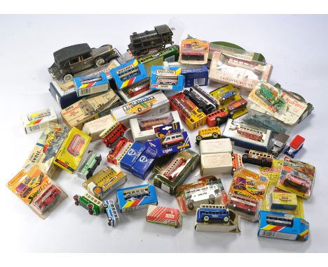 A further mixed and interesting Toy group of modern and vintage themes comprising various Corgi Bus issues in addition to Lle