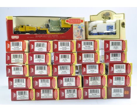 Lledo Trackside (Railway Scale) Diecast Commercial Vehicles comprising Twenty Seven Boxed issues inclusive of various Low Loa