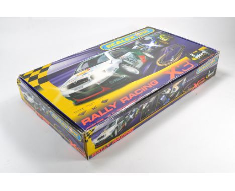 Scalextric Slot Car Set comprising Rally Racing. Contents look complete with little or no use. 