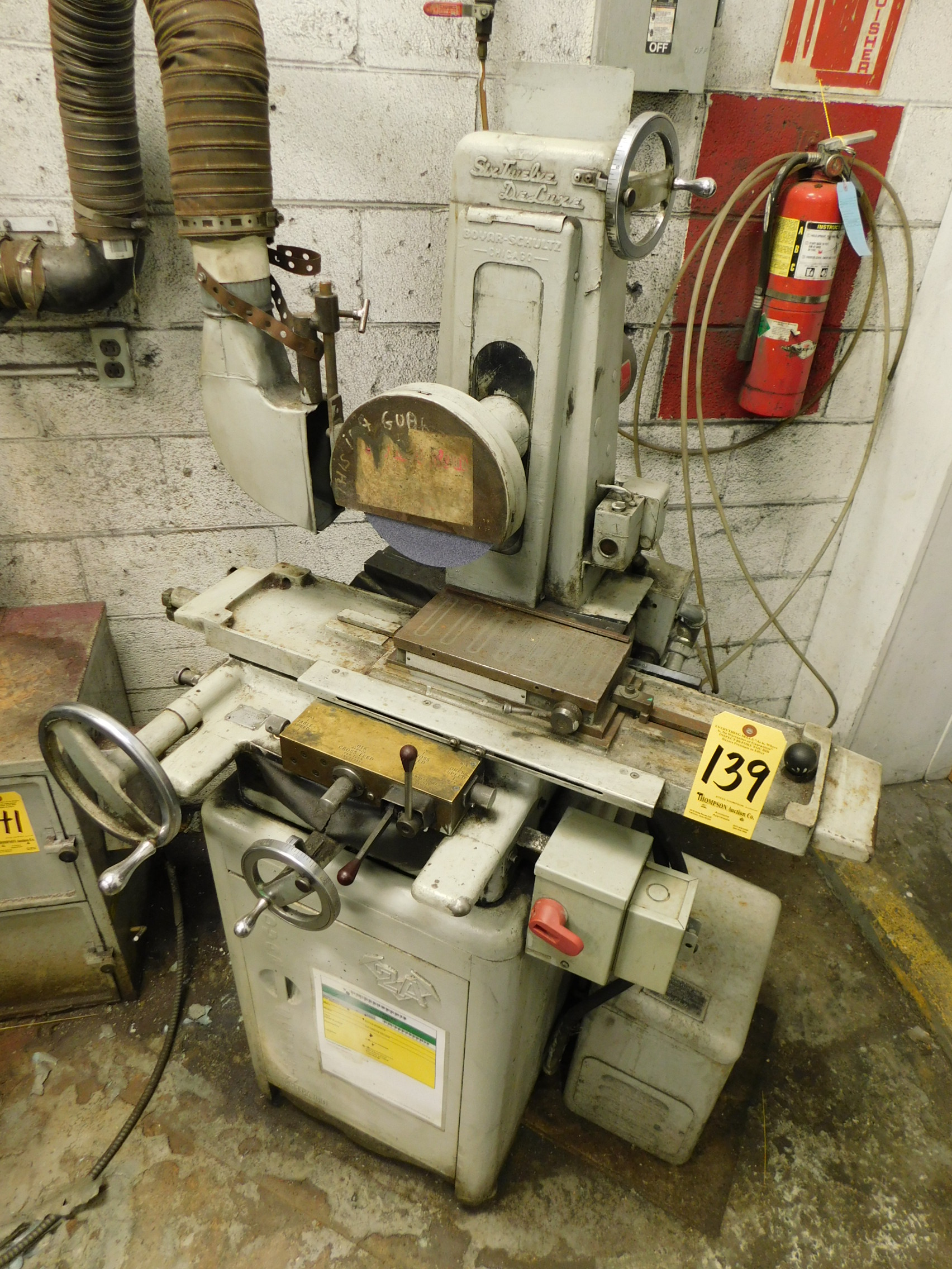 Boyar Schultz Model 612 Deluxe Hydraulic Surface Grinder, s/n HY-5846
