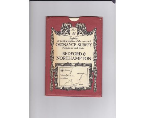 Reprint of the first edition of the one-inch Ordnance Survey of England and Wales, Bedford and Northampton. Sheet No.53