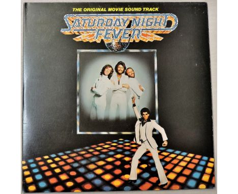 Saturday Night Fever (Double LP)-1977 RSO Super double 2658 123-Gate fold sleeve with pictures from the film and insert listi
