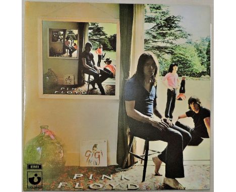 Pink Floyd-Ummagumma(Double LP)-1969 Harvest SHDW 1/2, third pressing with EMI logo and 'EMI Records'Label text, laminated ga