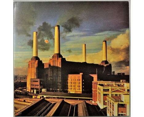 Pink Floyd-Animals(LP)-1977 Harvest SHVL 815, first pressing, picture labels, non-barcode, Gate fold sleeve printed by ' Garr