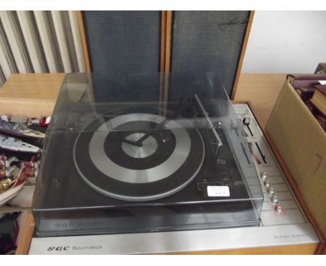 GEC record player and speakers