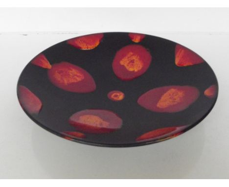 Poole pottery 'Galaxy' dish, diameter 27cm