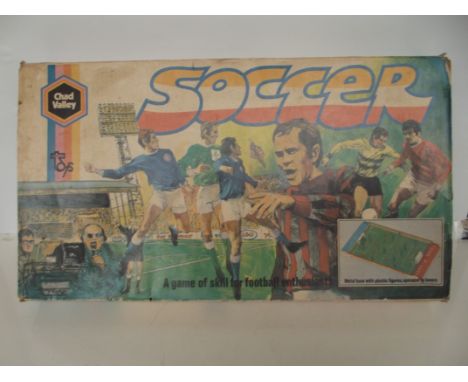 Chad Valley soccer game, contents as new. Circa 1960s