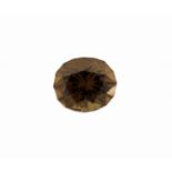 Loser ovalfacett. Zirkon, 18.40 ct, im Scherenschliff,