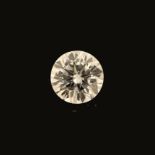 Loser Brillant 0.36 ct feines Weiß(F)/si1, 4.57 x 4.60 x