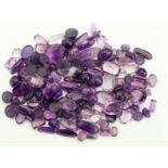 Lot lose Amethyste in versch. Schliffformen zus. ca. 680