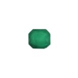 Loser Smaragd, ca. 2.91 ct, oktogonaler Treppenschliff