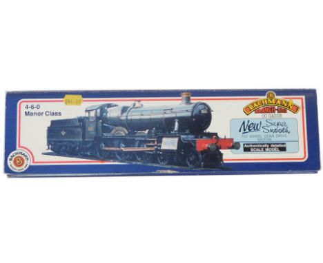 A Bachmann Branchline OO gauge Manor Class locomotive Bradley Manor, 4-6-0, 7802, GWR green livery, 31-300, boxed. 
