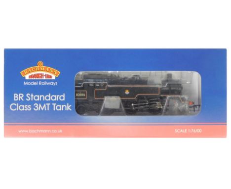 A Bachmann Branchline OO gauge British Rail Standard Class 3MT tank locomotive, 2-6-2, A2016, BR lined black early emblem, 37