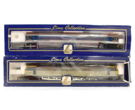 Lima OO gauge locomotives, comprising Class 59 diesel locomotive, Village of Great Elm, Hansen livery, 59104 and a SNCF Class