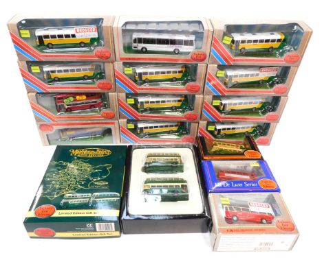 Exclusive First Editions by Gilbow collectors sets and buses, including Maidstone and District Motor Services Limited contain