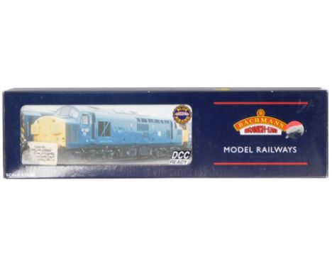 A Bachmann Branchline OO gauge Class 37/O diesel locomotive, D6826, BR green livery, with centre head code, 32-778, boxed. 