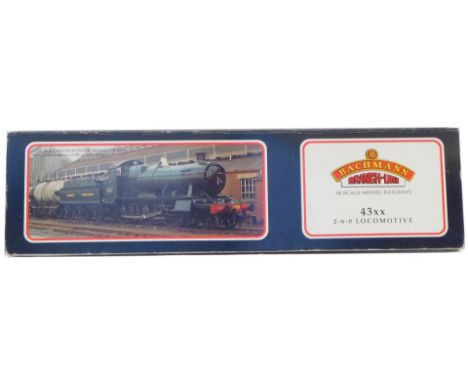 A Bachmann Branchline OO gauge Class 43XX locomotive, 2-6-0, 6384, BR plain green late crest, 31-826, boxed. 