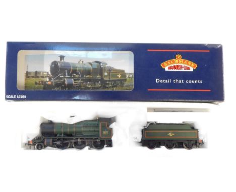 A Bachmann Branchline OO gauge Class 43XX locomotive, 2-6-0, 4377, BR lined green late crest, 31-827A, boxed. 