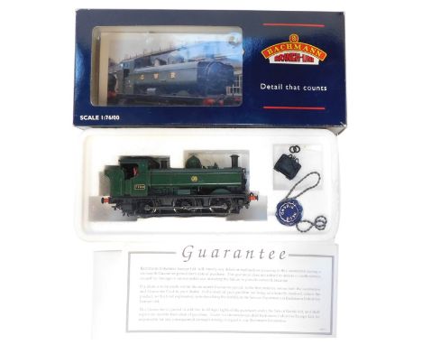 A Bachmann Branchline OO gauge Class 8750 pannier tank locomotive, 0-6-0, 8763, BR lined black, 32-201, boxed. 