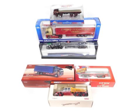 Corgi, Universal Hobbies and other diecast lorries, including CC12308 Scammell Contractor K Goodfellow, Road Transport Herita
