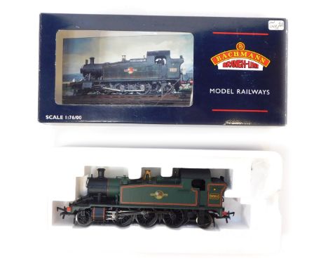 A Bachmann Branchline OO gauge Class 45 75 Prairie tank locomotive, 2-6-2, 5552, BR lined green livery, 32-135Y, Produced Exc