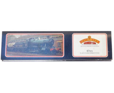 A Bachmann Branchline OO gauge Class 43XX locomotive, 2-6-0, 5355, GWR green livery, boxed. 