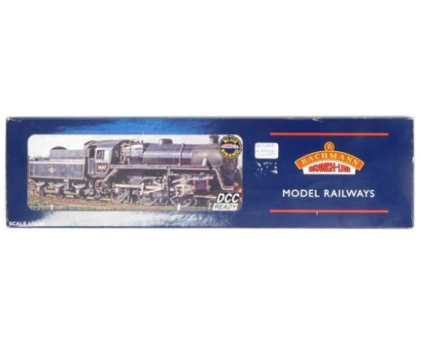A Bachmann Branchline OO gauge British Rail Standard Class 4MT locomotive, 2-6-0, 76053, BR black with BR IB tender early emb