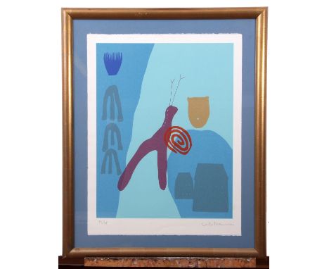 AR Leiko Ikemura (born 1951 "Snail" lithograph, signed and numbered 74/75 in pencil to lower margin 57 x 44cm