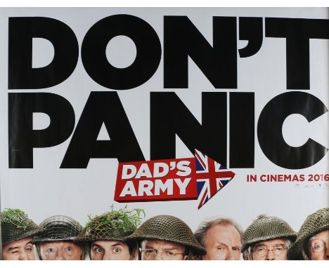 Dad's Army (2016) - British Quad film poster, starring Toby Jones, Bill Nighy and Catherine Zeta-Jones, rolled, 30" x 40"