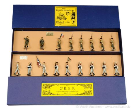 Hiriart - Uruguay - 1974 to Present, comprising: Set 1140 - French Army - 2eme REP [9 figures] &amp; Set 1200 - French Army -