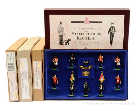 Britains Limited Editions, comprising: Set 5391 - The United States Army Band of Washington D.C. , Set 5194 - The Staffordshi