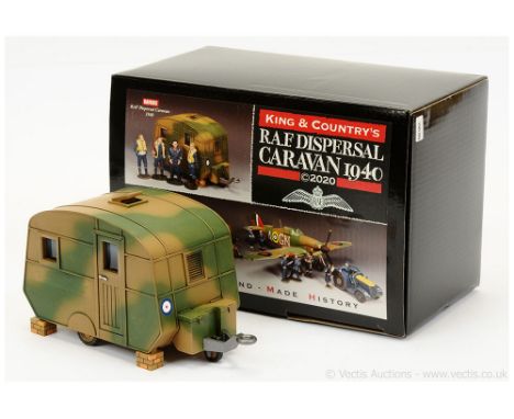 King &amp; Country - RAF Range, comprising: Set RAF083 - The RAF Dispersal Caravan 1940. Mint, contained in a near Mint K&amp