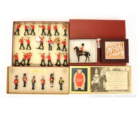 Imperial Productions - Collectors Figures - New Zealand - comprising: Set 20 - King George Vth Mounted, Tradition of London L