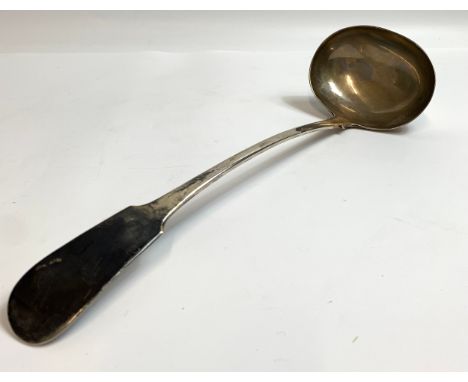 Large Edinburgh silver ladle 1828 by Patrick SutherlandWeight - 182g