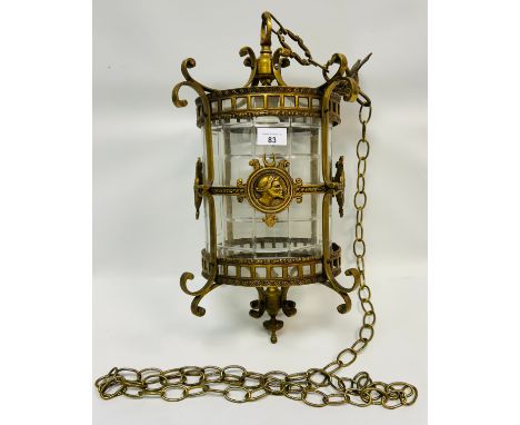 Antique French hall lantern