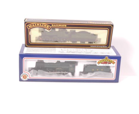 Bachmann and Mainline OO Gauge GWR Locomotives, comprising Bachmann 31-300 'Bradley Manor' 4-6-0 no 7802, and Mainline 'Dean 