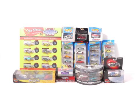 Hot Wheels, A collection of 1:64 scale box sets, and limited edition, private, competition and commercial models, mostly 2000