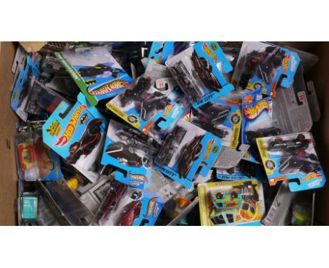 Hot Wheels, A collection of factory sealed 1:64 scale vehicles, 2000s, all models from television and film, E, Packaging E, (