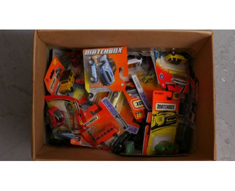 Matchbox, A collection of factory sealed 1:64 scale vehicles, 2000s, including private, competition and commercial models, E,