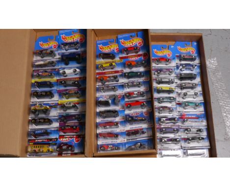 Hot Wheels, A collection of factory sealed 1:64 scale vehicles, 1997-1998, including private, competition and commercial mode