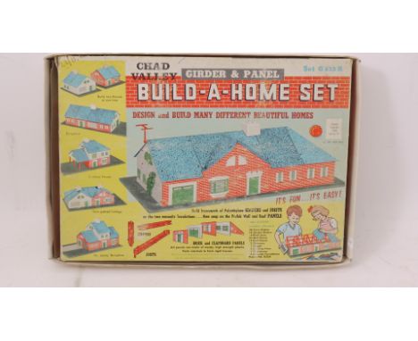 Chad Valley Build a Home Bungalow Construction Set, in original box, VG appears complete, not checked, box G