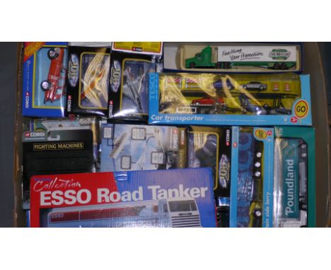 Boxed Modern Diecast Vehicles, A collection of vintage and modern , commercial and private vehicles, mostly 1:43 scale includ