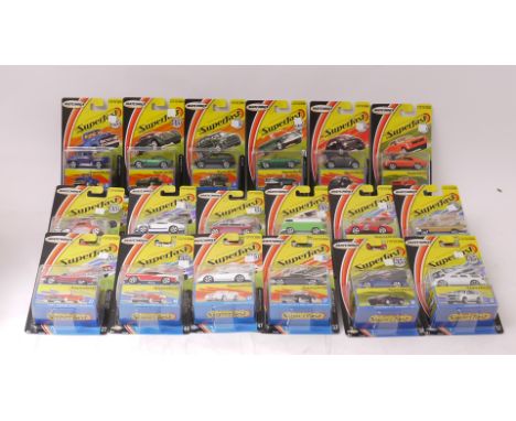 Matchbox and Hotwheels, Two trade boxes of factory sealed 1:64 scale private, competition and commercial vehicles,  comprisin