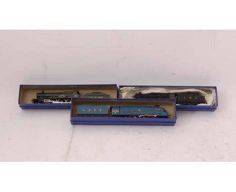 Hornby OO Gauge Pre-Nationalisation Locomotives and Tenders, comprising GWR green 'Saint Catherine' no 2918, A4 class 'Mallar